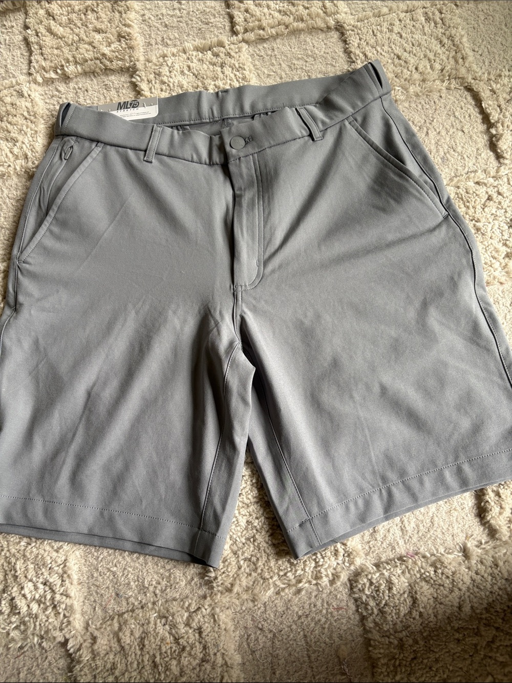 Greg Norman Collection Gray Performance Hybrid Shorts